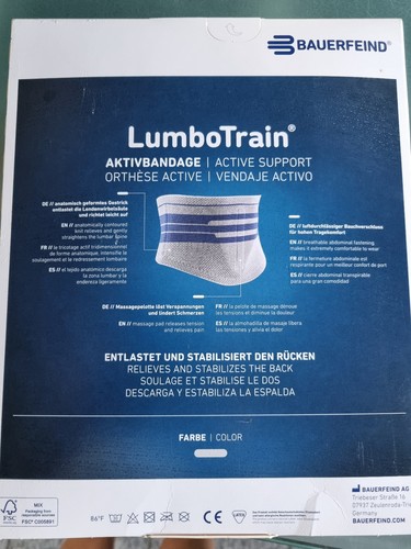 Bauerfeind lumbotrain 2 - lumbotrain, gr.2
